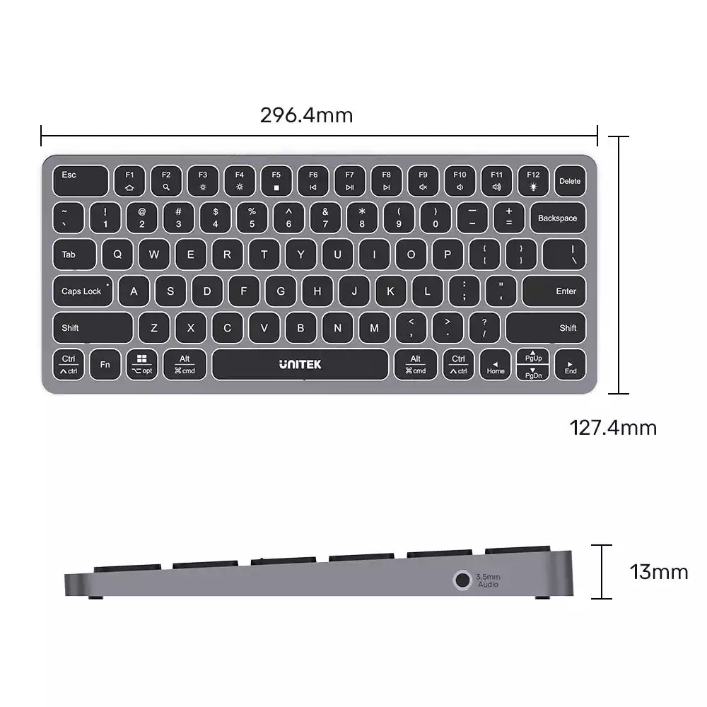 Unitek D1092A 9-in-1 USB-C Keyboard Hub