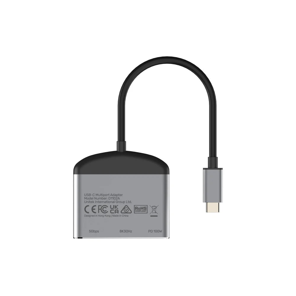 Unitek D1102A USB-C Multiport Adapter