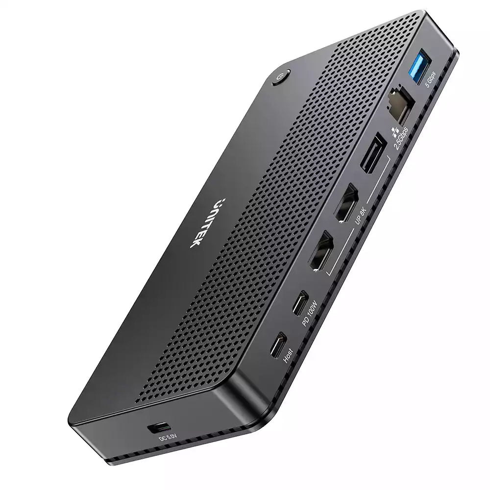 Unitek D1104A01 USB-C 8K Docking Station with 100W PD