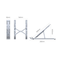 Buy Unitek OT155SL Mechanical Foldable Laptop Stand from Vmart in Pakistan