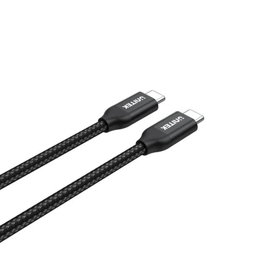 Buy Unitek C14059BK USB-C 100W PD Fast Charging Cable with Data (USB 2.0) 2m from Vmart in Pakistan