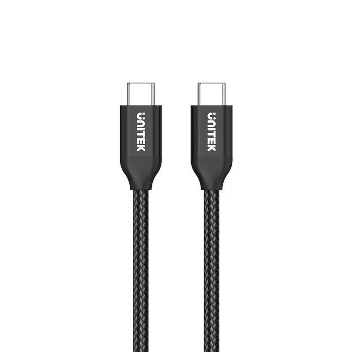 Unitek C14059BK USB-C 100W PD Fast Charging Cable with Data (USB 2.0) 2m