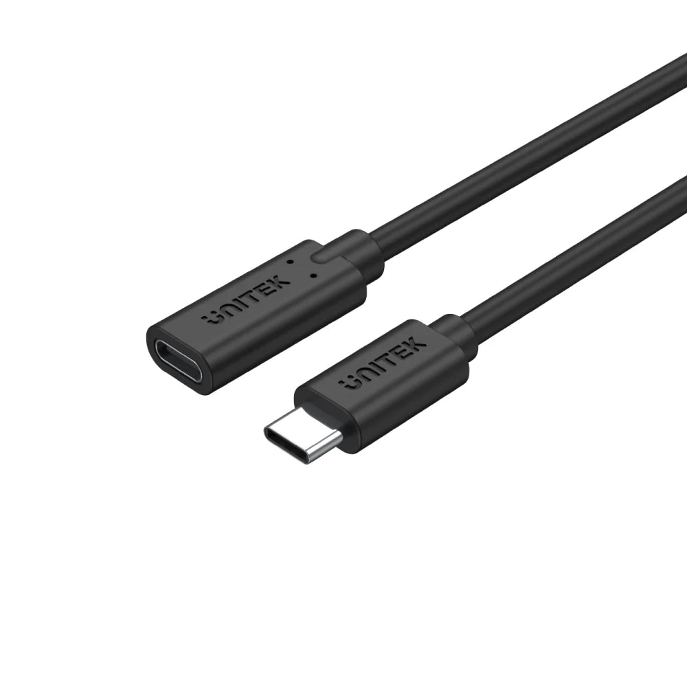 Buy Unitek C14086BK Full-Featured USB-C Extension Cable with 4K@60Hz, 100W Power Delivery and 10Gbps Data (USB 3.2 Gen2) 1.5m Vmart in Pakistan
