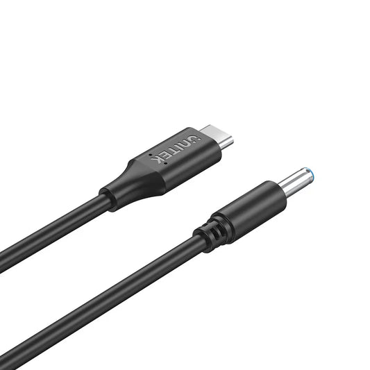 Buy Unitek C14117BK 65W USB C to DC Charging Cable DC Jack 4.5 x 3.0 mm for HP Laptops 1.8m from Vmart in Pakistan