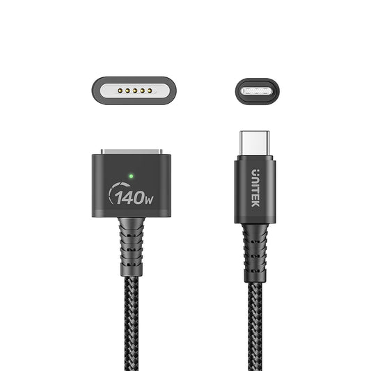Buy Unitek C14121BK USB-C to Magnetic 3 Charging Cable 2m from Vmart in Pakistan