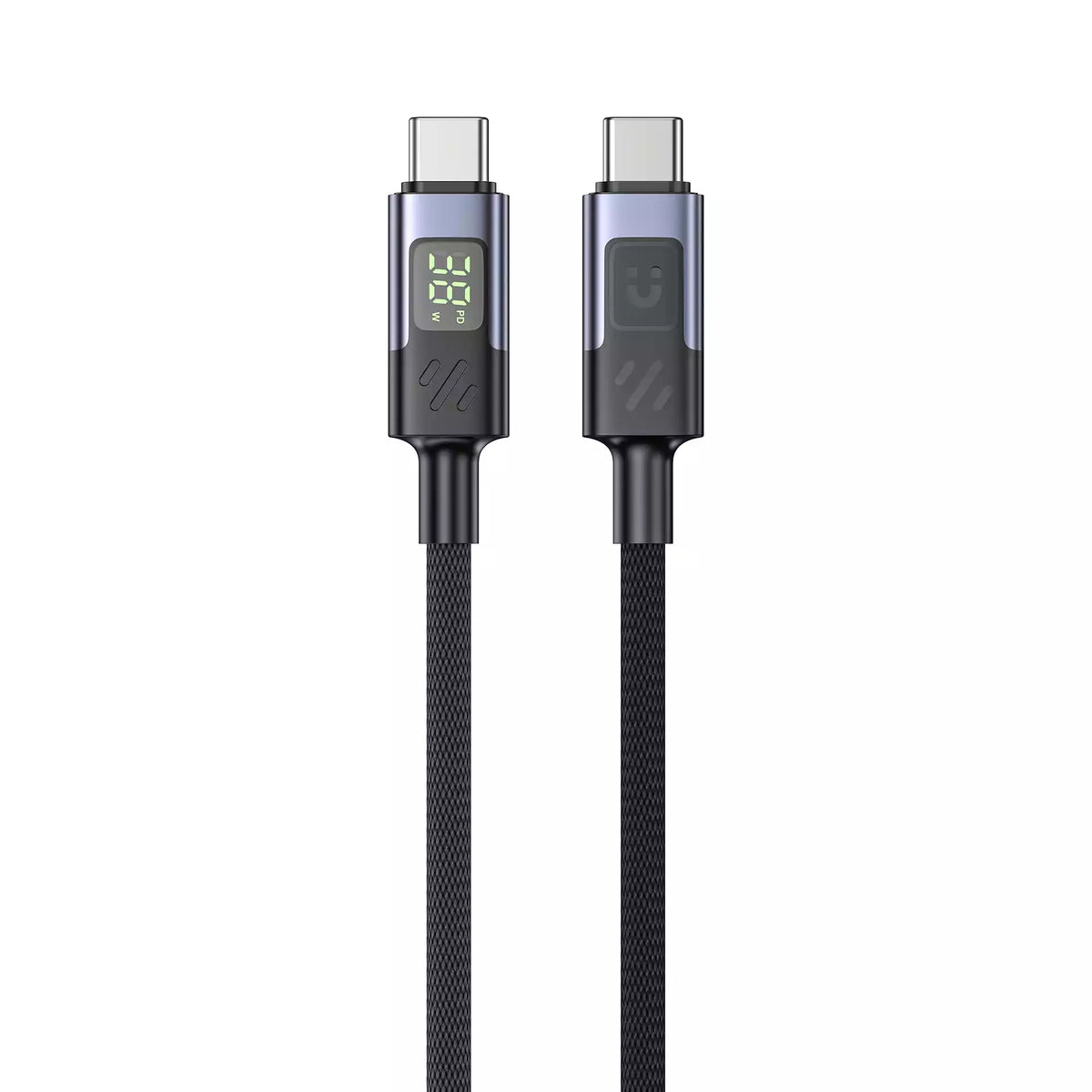 Buy Unitek C14158ABK PD 60W USB-C Charging Cable with LED Display 2m from Vmart in Pakistan