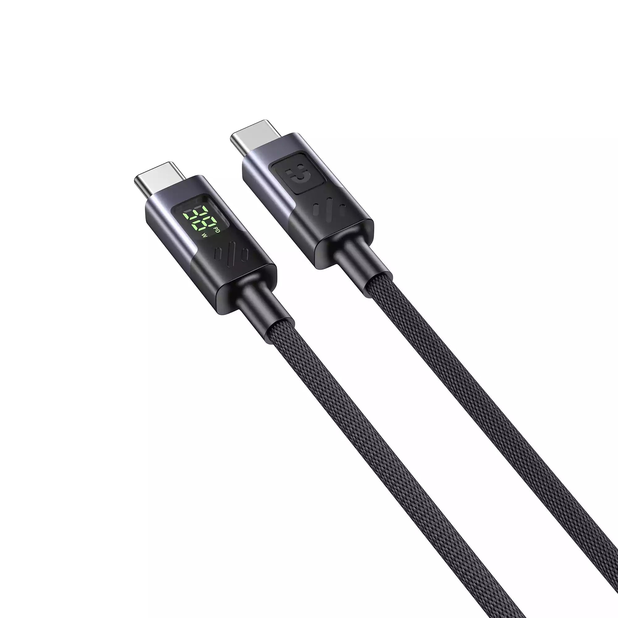 Buy Unitek C14158ABK PD 60W USB-C Charging Cable with LED Display 2m from Vmart in Pakistan