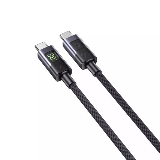 Buy Unitek C14158ABK PD 60W USB-C Charging Cable with LED Display 2m from Vmart in Pakistan
