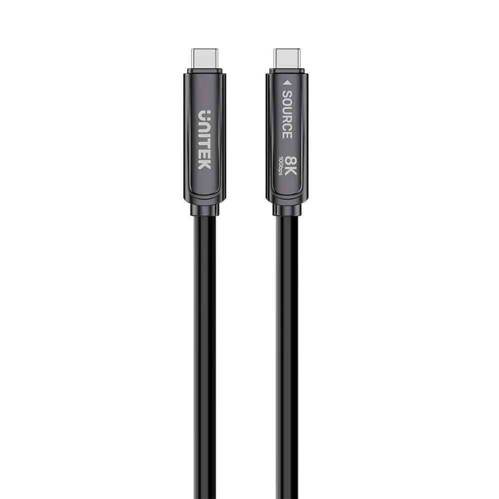 Buy Unitek C14178ABK01 8K Fiber Optic Full-Featured USB-C Cable from Vmart in Pakistan
