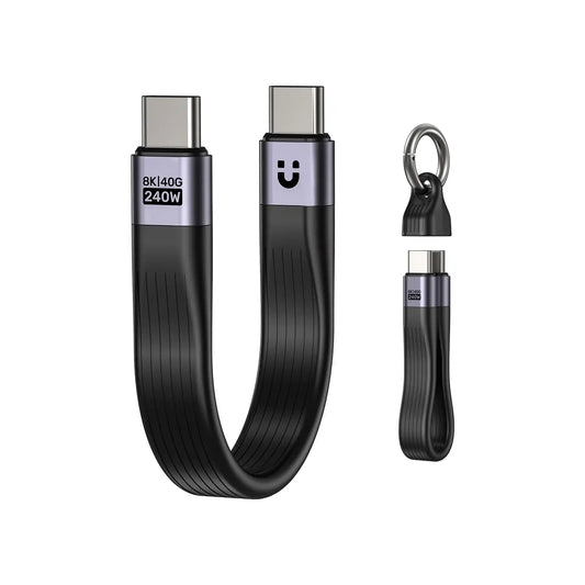 Buy Unitek C14179ABK01 Full-Featured USB4 Keychain Cable with 240W PD 0.13m Vmart in Pakistan