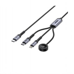 Buy Unitek C14180AGY 3 in 1 100W USB-C Charging Cable (USB-C 100W, Lightning, Apple Watch) 1.2m from Vmart in Pakistan