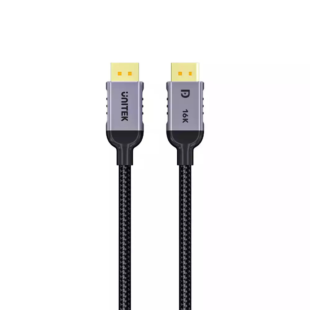 Buy Unitek C1626GY01 Gaming 8K@120Hz DisplayPort 2.1 Cable 2m from Vmart in Pakistan