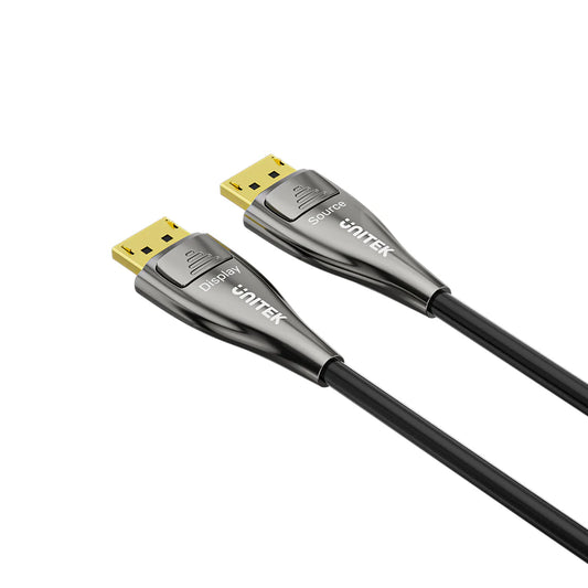 Buy Unitek C1631ABK01 8K Fiber Optic DisplayPort 2.1 Cable 10m Vmart in Pakistan