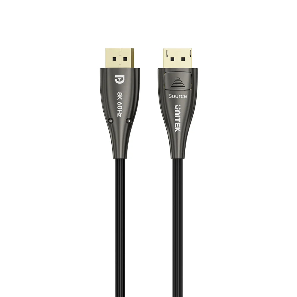 Buy Unitek C1632ABK01 8K DisplayPort 1.4 Fiber Optic Cable from Vmart in Pakistan