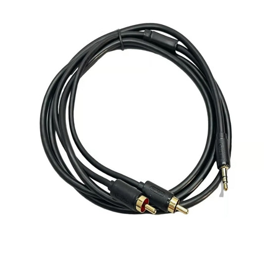 Buy Unitek C9021BK 3.5mm Male to 2RCA Male Audio Cable 1.5m from Vmart in Pakistan