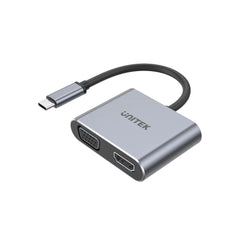 Buy Unitek D1049A uHUB Q4 Lite 4-in-1 USB-C Hub with MST Dual Display and PD 100W from Vmart in Pakistan