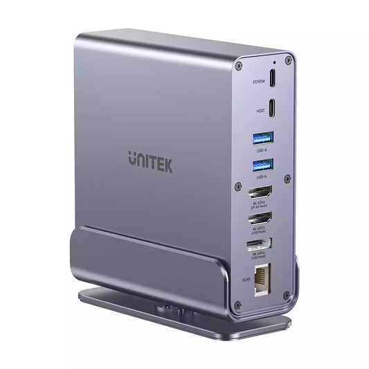 Buy Unitek D1135AGY01 Universal DisplayLink Triple 4K Docking Station from Vmart in Pakistan