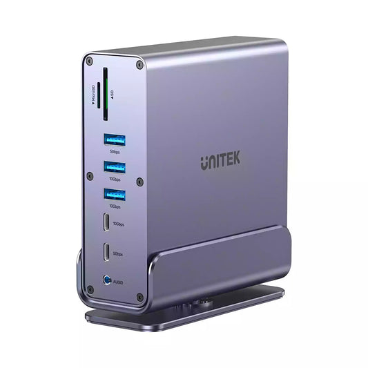 Buy Unitek D1135AGY01 Universal DisplayLink Triple 4K Docking Station from Vmart in Pakistan