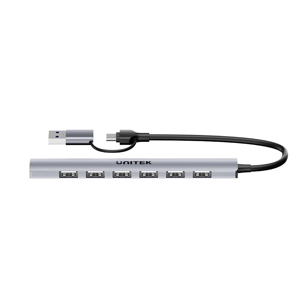 Buy Unitek H1209AGY01 uHUB S7 7-in-1 5Gbps Hub with 7 USB-A Ports from Vmart in Pakistan
