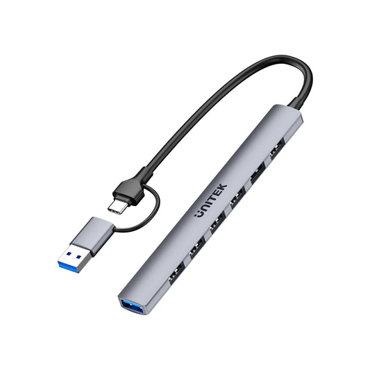 Buy Unitek H1209AGY01 uHUB S7 7-in-1 5Gbps Hub with 7 USB-A Ports from Vmart in Pakistan
