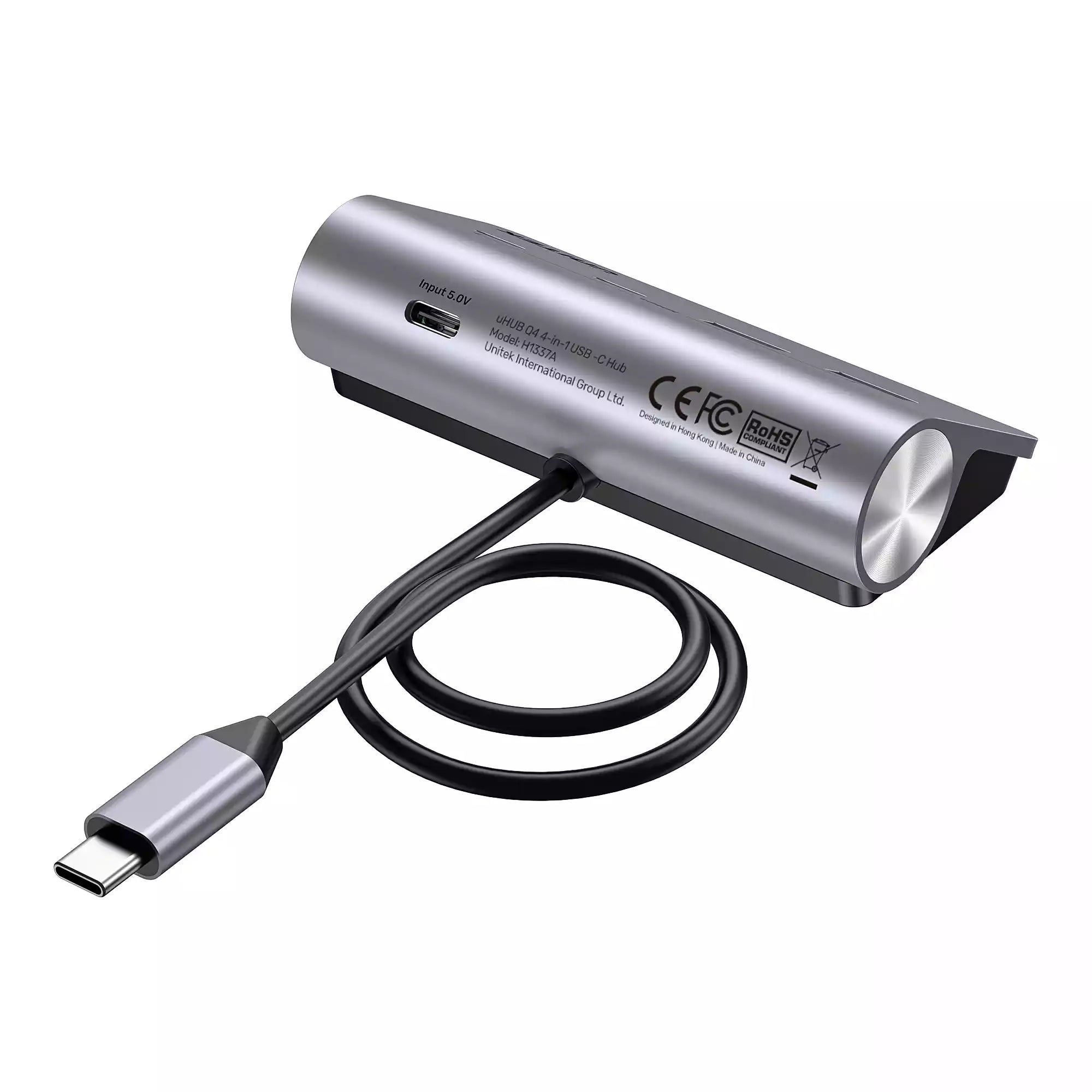 Buy Unitek H1337AGY01 uHUB Q4 4-in-1 USB-C Hub from Vmart in Pakistan