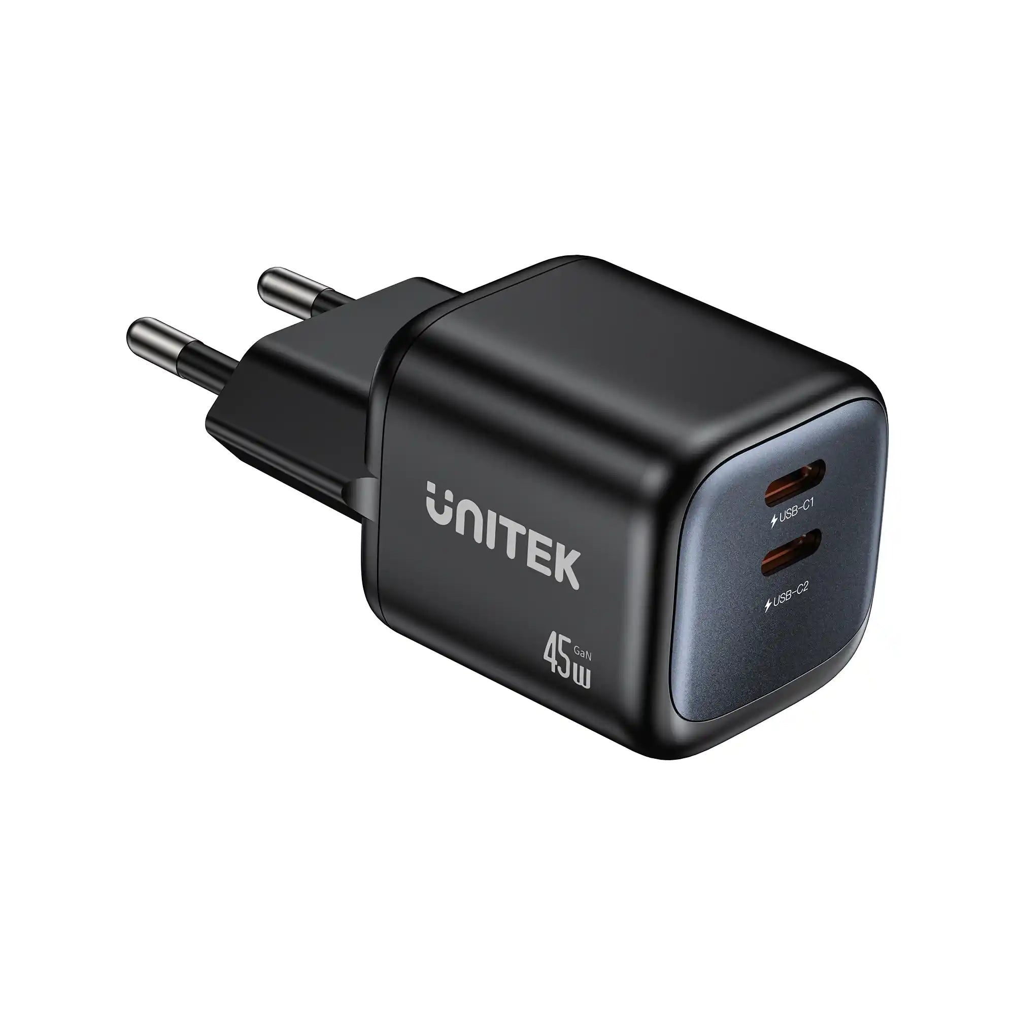 Buy Unitek P1129ABK01-EU Zeno 45W GaN Wall Charger Vmart in Pakistan