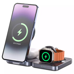 Buy Unitek P1300AGY01 Qi2 Foldable 3-in-1 Charging Station from Vmart in Pakistan