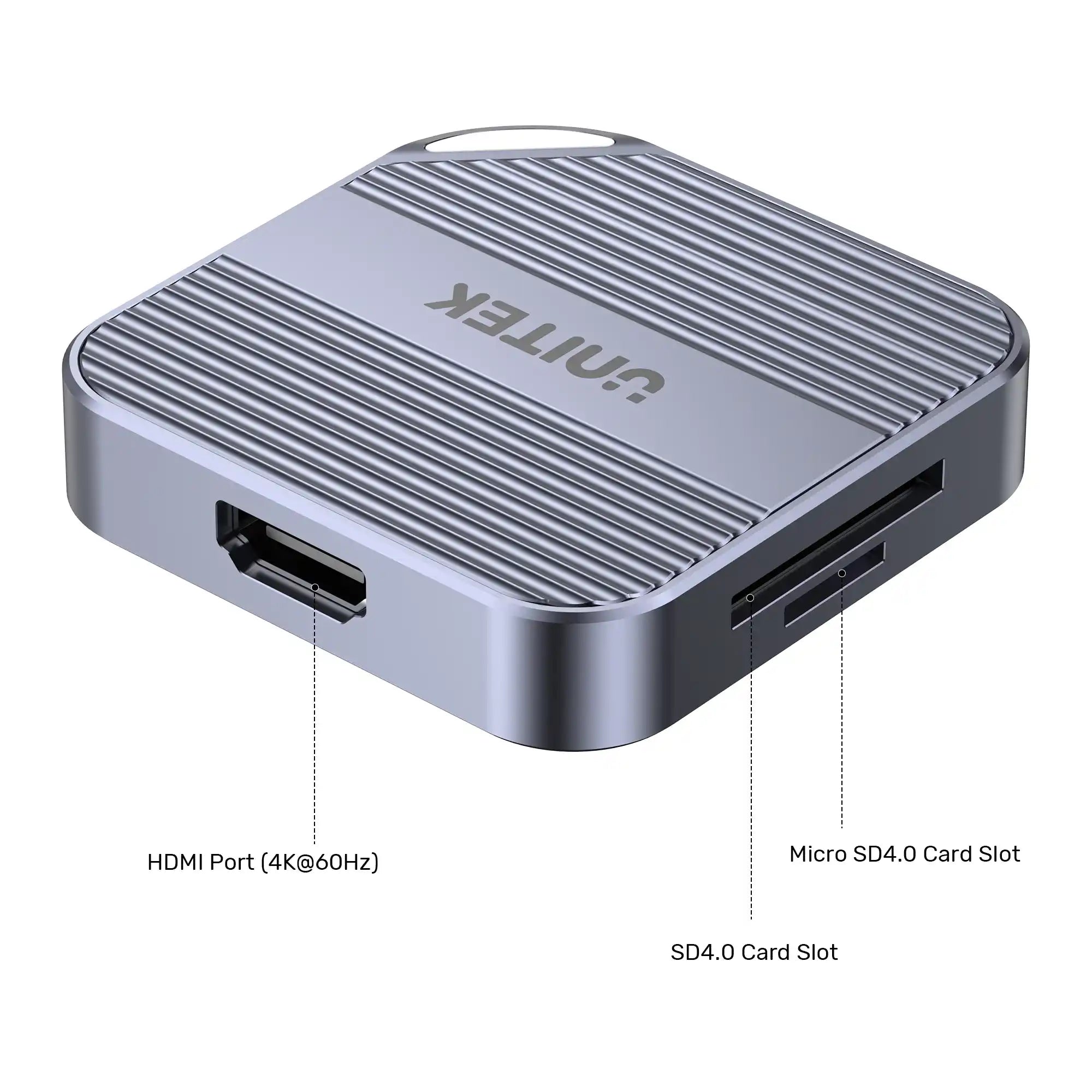 Buy Unitek S1244CGY01 Magnetic SD/ Micro SD Card Reader with PD100W Vmart in Pakistan