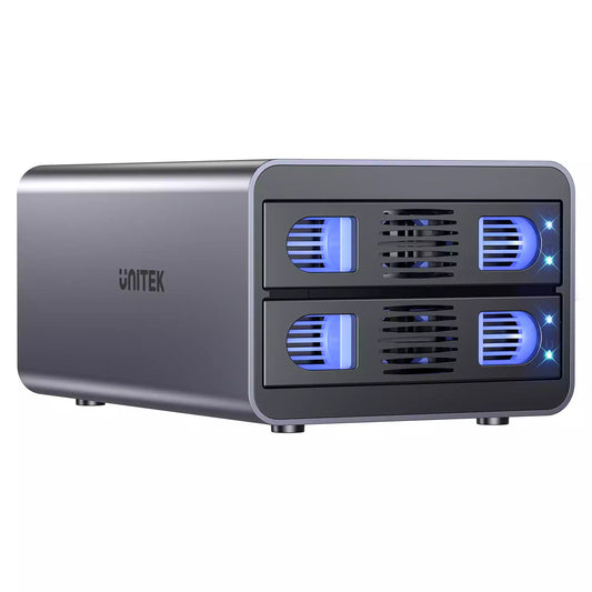 Buy Unitek S1308B01-EU 2 Bay RAID External Hard Drive Enclosure from Vmart in Pakistan