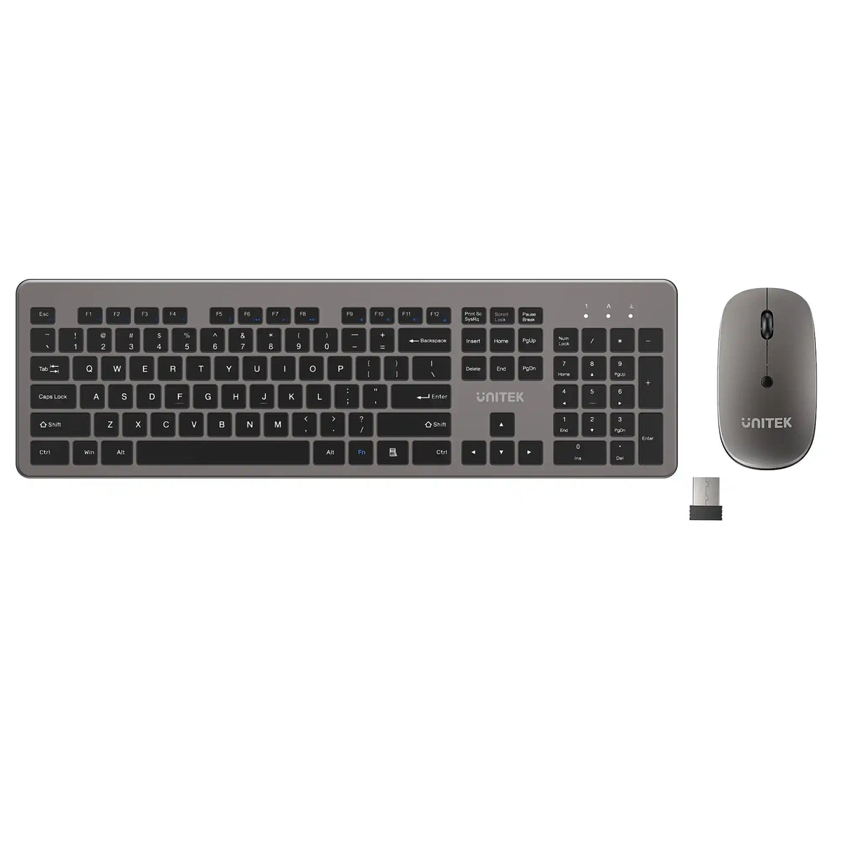 Buy Unitek T054AGY01-US SlimDuo 2.4GHz Wireless Keyboard and Mouse Combo Vmart in Pakistan