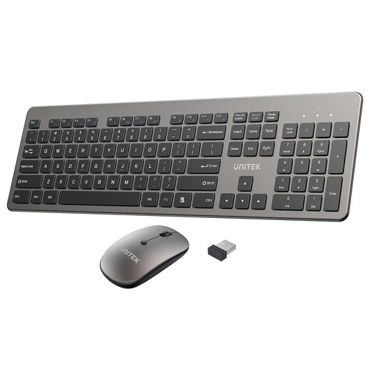 Buy Unitek T054AGY01-US SlimDuo 2.4GHz Wireless Keyboard and Mouse Combo Vmart in Pakistan