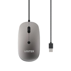 Buy Unitek T060BGY01 SlimTrack Wired Optical Mouse Vmart in Pakistan