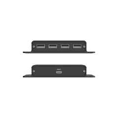 Buy Unitek U1222ABK01-EU 150M USB Extender Over Ethernet with 4-Port Hub Vmart in Pakistan