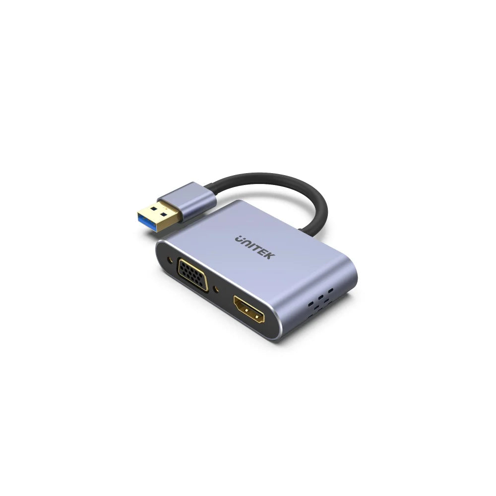 Buy Unitek V1304A USB 3.0 to HDMI and VGA Adapter from Vmart in Pakistan