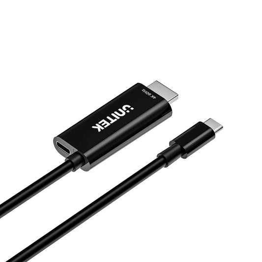 Buy Unitek V1439ABK01 USB-C to HDMI 4K@60Hz Cable with PD 100W 2m from Vmart in Pakistan
