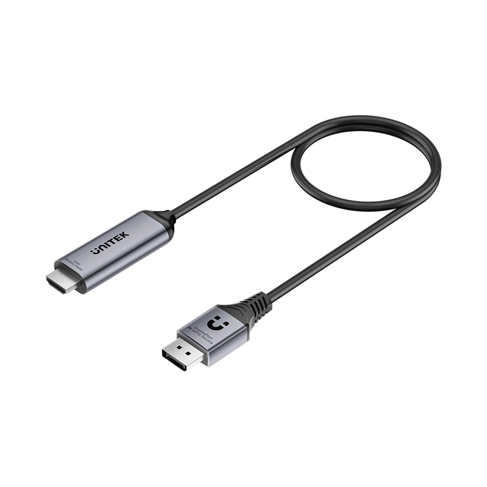 Buy Unitek V1616AGY01 8K DisplayPort 1.4 to HDMI Cable 1.8m from Vmart in Pakistan