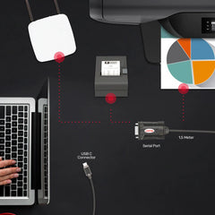 Buy Unitek Y-1105K USB-C to Serial RS232 Cable 1.5m from Vmart in Pakistan