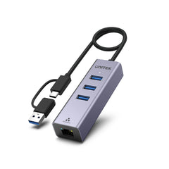 Buy Unitek Y-3088B 4-in-1 Ethernet Hub Vmart in Pakistan