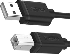 Buy Unitek Y-C420GBK USB 2.0 Type-A to Type-B Cable 3m from Vmart in Pakistan