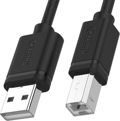 Buy Unitek Y-C420GBK USB 2.0 Type-A to Type-B Cable 3m from Vmart in Pakistan