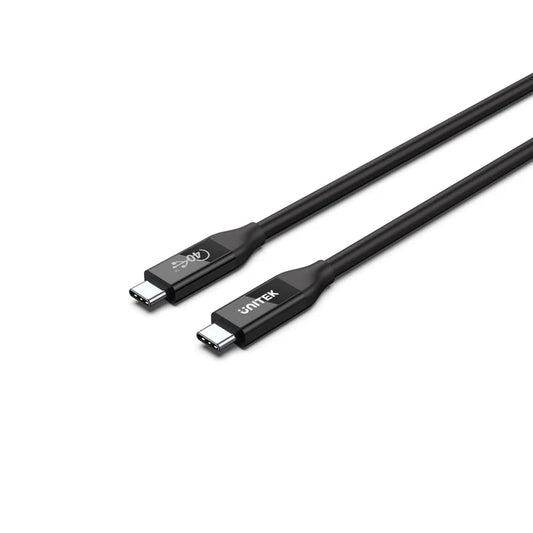 Buy Unitek C14100BK USB 4 (USB-IF Certified) 100W PD Fast Charging Cable with 8K@60Hz and 40Gbps 0.8m from Vmart in Pakistan