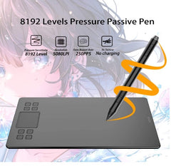 Veikk A50 10" x 6" Graphic Pen Tablet