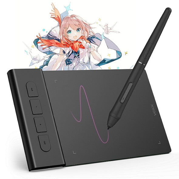 Veikk VK430 Creator Pop 4" x 3" Graphic Tablet