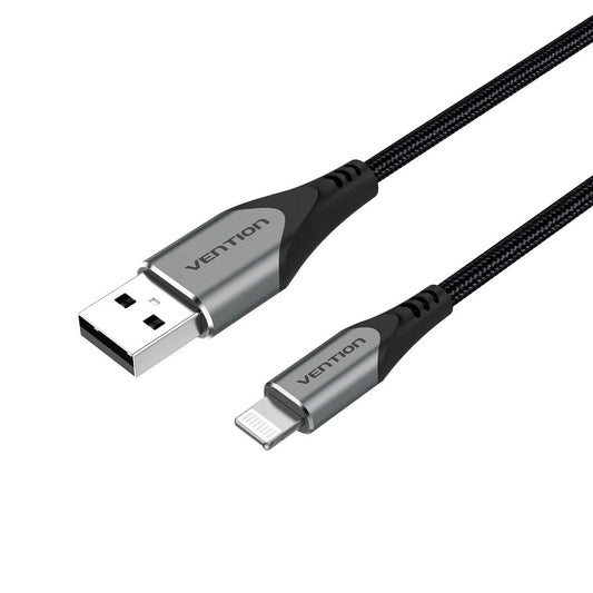 Buy Vention LABHG USB 2.0 A to Lightning Cable Gray 1.5m from Vmart in Pakistan