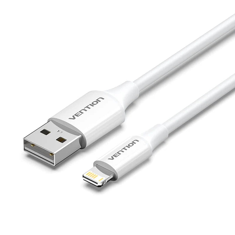 Vention LAIWF USB 2.0 Type-A Male to Lightning Male 2.4A Cable White 1m