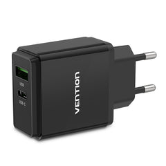 Vention QC67 Two-Port USB Wall Charger