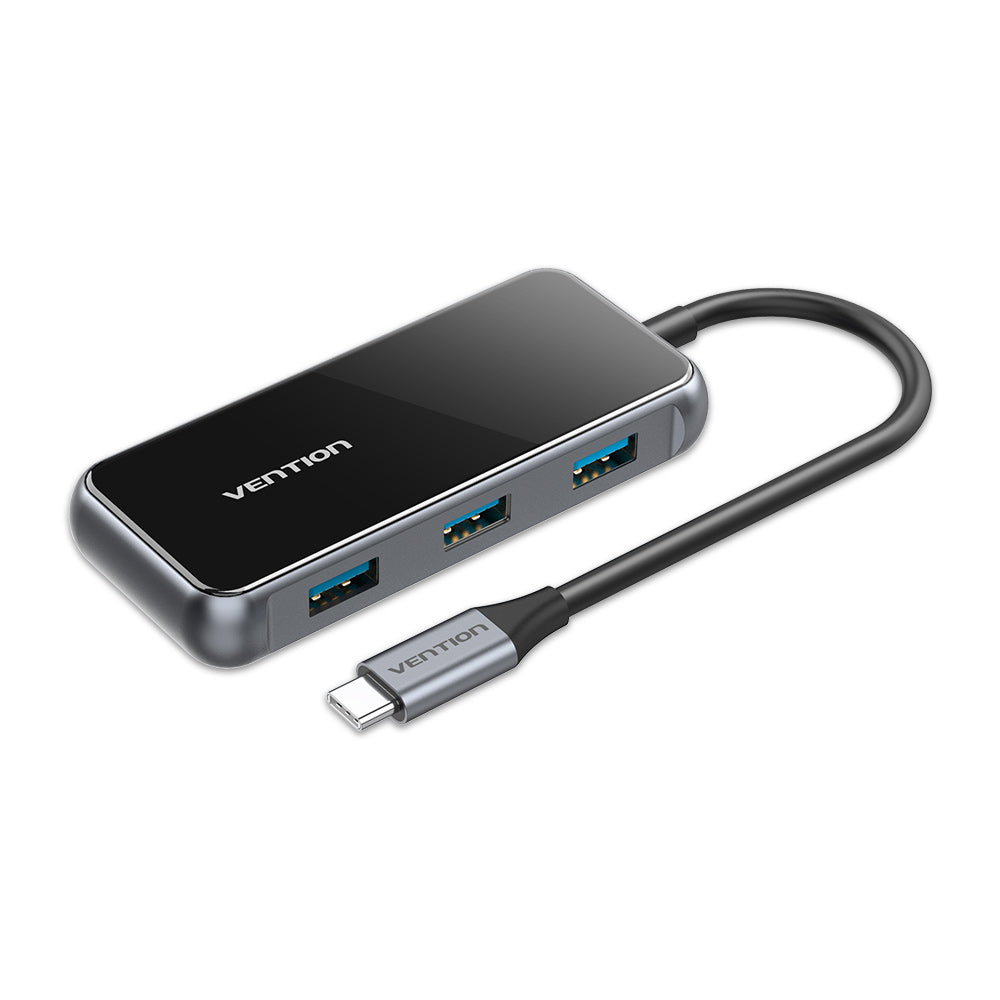 Vention TFDHB Multi-function 5-in-1 USB-C Docking Station Mirrored Surface Type