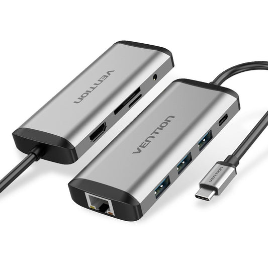Buy Vention THAHB Type-C Multifunctional Adapter 9 in 1 Docking Station from Vmart in Pakistan