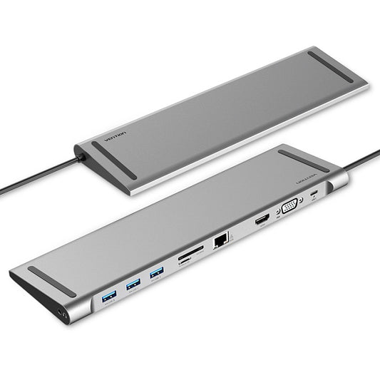 Buy Vention THOHAH Multi-function 10-in-1 Type-C Docking Station from Vmart in Pakistan