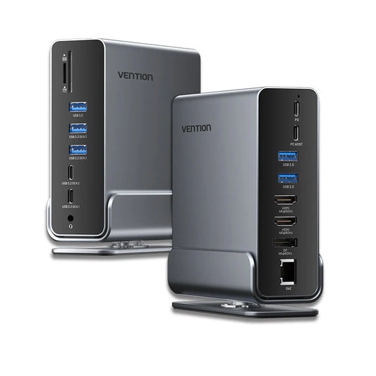 Buy Vention TPUH0 15-in-1 USB-C MST Docking Station from Vmart in Pakistan